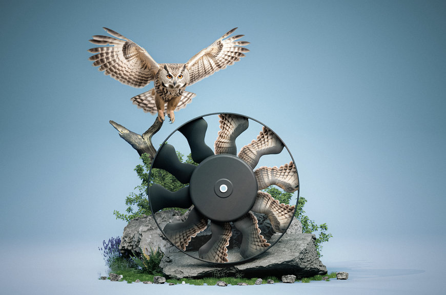 Modeled on nature: New MAHLE fan for e‑vehicles